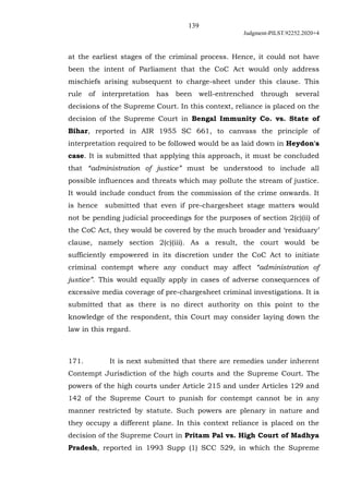 139
Judgment-PILST.92252.2020+4
at the earliest stages of the criminal process. Hence, it could not have
been the intent o...