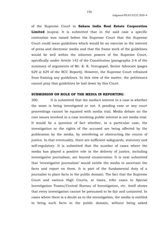 156
Judgment-PILST.92252.2020+4
of the Supreme Court in Sahara India Real Estate Corporation
Limited (supra). It is submit...