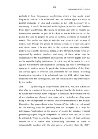 159
Judgment-PILST.92252.2020+4
protects it from Government interference, which a free media must
frequently criticize. It...