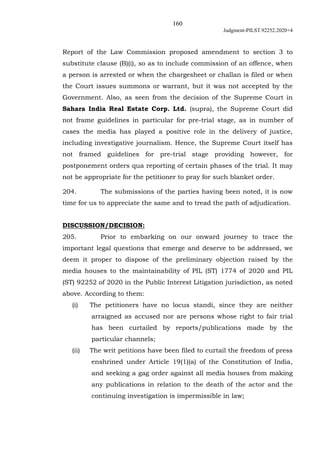 160
Judgment-PILST.92252.2020+4
Report of the Law Commission proposed amendment to section 3 to
substitute clause (B)(i), ...