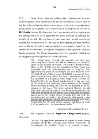 214
Judgment-PILST.92252.2020+4
297. Facts of two cases are seldom alike. However, one decision
of the Supreme Court which...