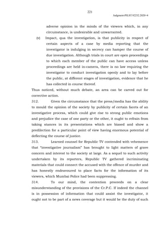221
Judgment-PILST.92252.2020+4
adverse opinion in the minds of the viewers which, in any
circumstance, is undesirable and...