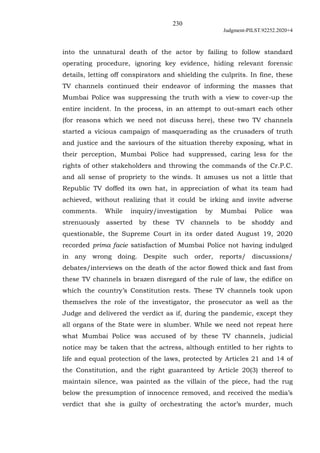230
Judgment-PILST.92252.2020+4
into the unnatural death of the actor by failing to follow standard
operating procedure, i...