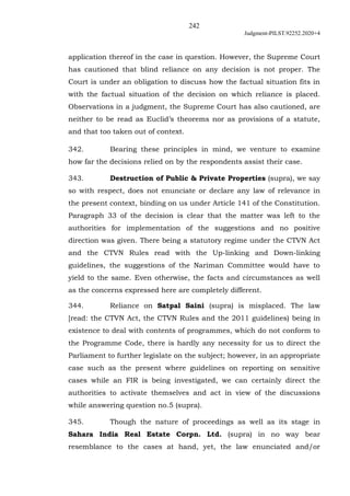242
Judgment-PILST.92252.2020+4
application thereof in the case in question. However, the Supreme Court
has cautioned that...