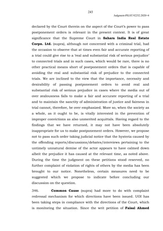 243
Judgment-PILST.92252.2020+4
declared by the Court therein on the aspect of the Court’s power to pass
postponement orde...