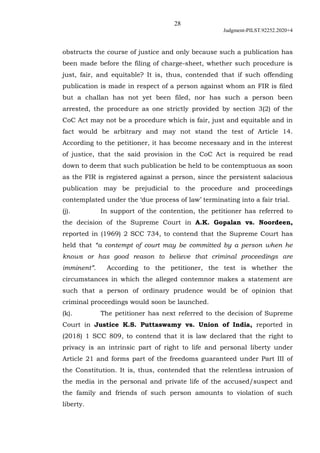 28
Judgment-PILST.92252.2020+4
obstructs the course of justice and only because such a publication has
been made before th...