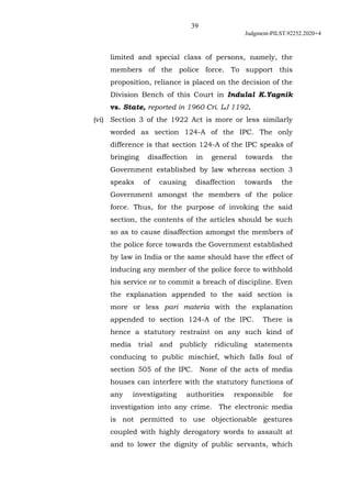39
Judgment-PILST.92252.2020+4
limited and special class of persons, namely, the
members of the police force. To support t...