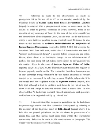 55
Judgment-PILST.92252.2020+4
40. Reference is made to the observations as made in
paragraphs 35 to 36 and 46 to 47 in th...