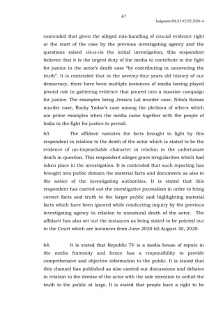 67
Judgment-PILST.92252.2020+4
contended that given the alleged mis-handling of crucial evidence right
at the start of the...
