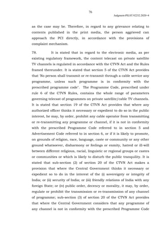 76
Judgment-PILST.92252.2020+4
as the case may be. Therefore, in regard to any grievance relating to
contents published in...