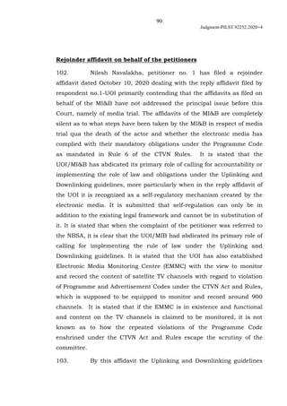 90
Judgment-PILST.92252.2020+4
Rejoinder affidavit on behalf of the petitioners
102. Nilesh Navalakha, petitioner no. 1 ha...