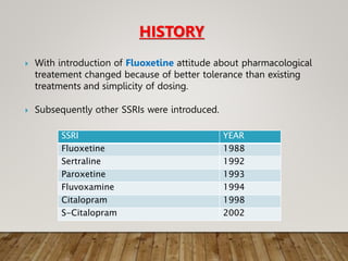SSRI ANTI DEPPRESENT DRUGS- SEROTONIN SELECTIVE REUPTAKE INHIBITOR.pptx