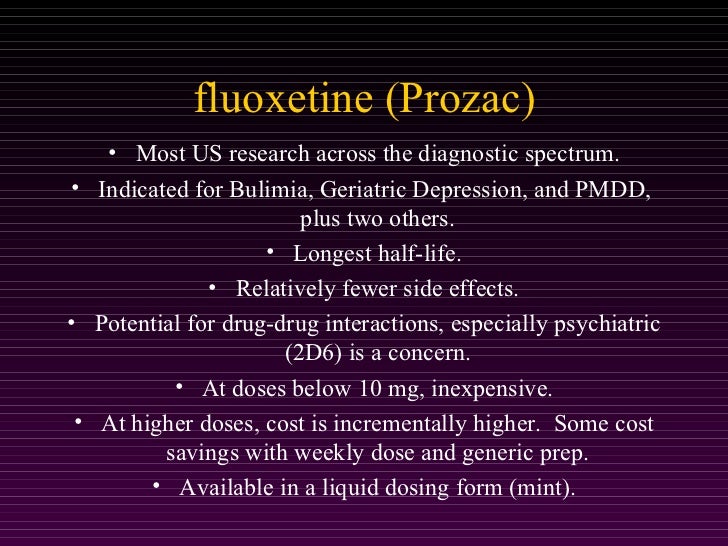 Fluoxetine 10 Mg Cost