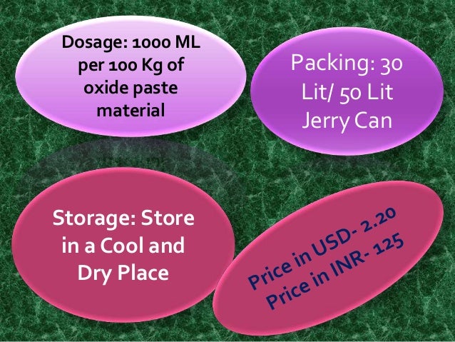 Ssrl Battery Chemical Products with price ppt