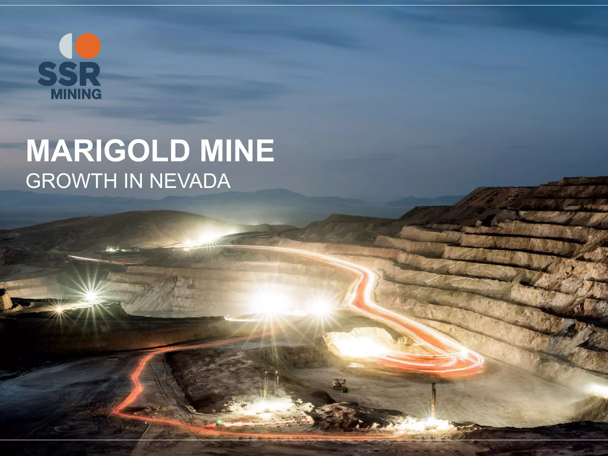 MARIGOLD MINE
GROWTH IN NEVADA
 