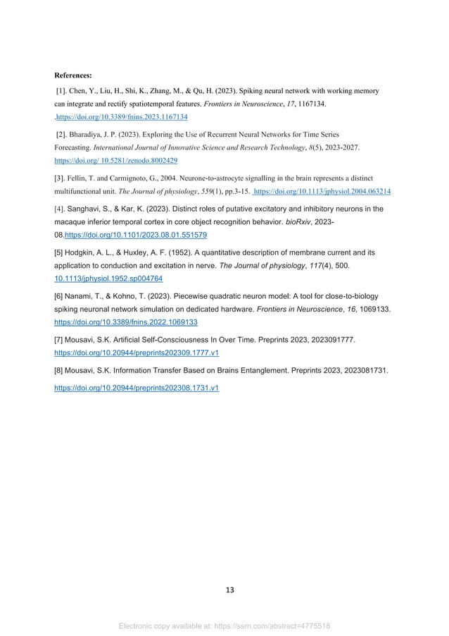 Compression And Decoding Of Data In The Spike Current | PDF