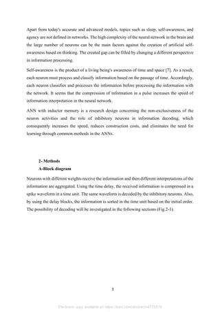 Compression And Decoding Of Data In The Spike Current | PDF