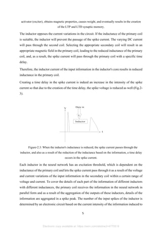 Compression And Decoding Of Data In The Spike Current | PDF