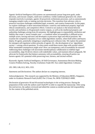 Agentic AI: Autonomy, Accountability, and the Algorithmic Society | PDF