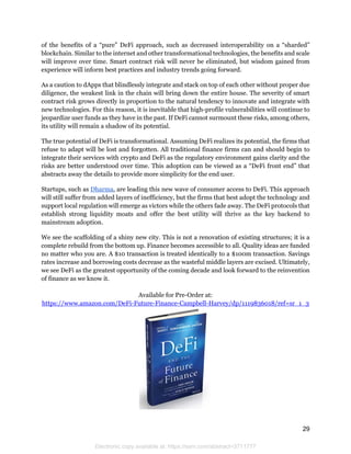 De Fi and the future of finance | PDF