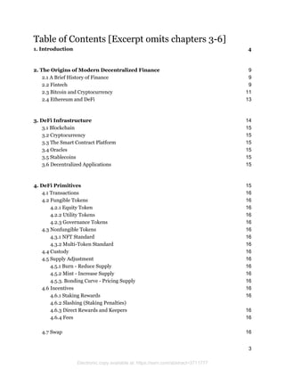 De Fi and the future of finance | PDF
