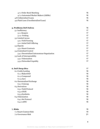 De Fi and the future of finance | PDF