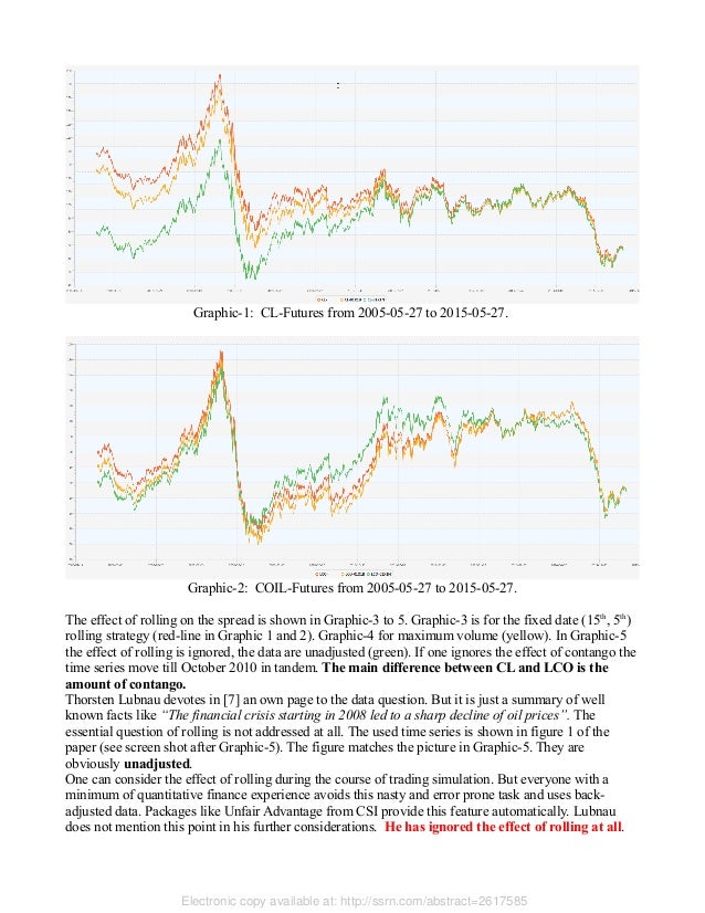 Trading strategies in commodity market