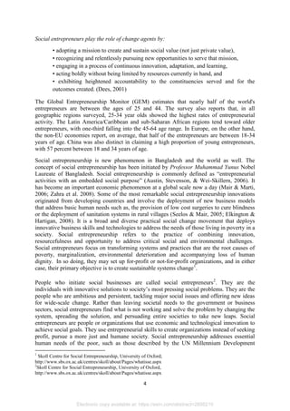 Factors Influencing the Development of Social Entrepreneurship in ...