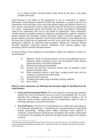 Factors Influencing the Development of Social Entrepreneurship in ...