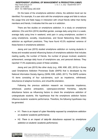 Impact of Smartphone Addiction on Academic Performance of Business ...