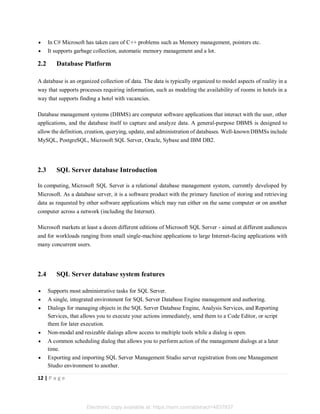 School management system project report. | PDF