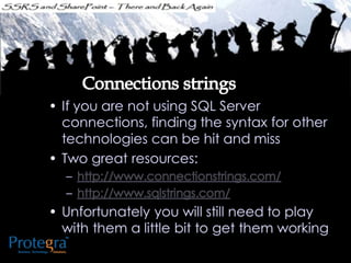 Ssrs and sharepoint there and back again - SQL SAT Fargo