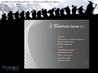 Ssrs and sharepoint there and back again - SQL SAT Fargo