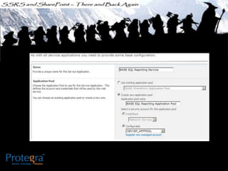 Ssrs and sharepoint there and back again - SQL SAT Fargo