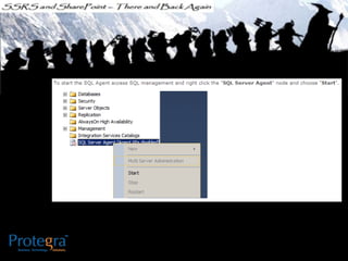 Ssrs and sharepoint there and back again - SQL SAT Fargo