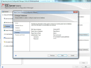 Ssrs Configuration Utility SSRS Configuration | PPT