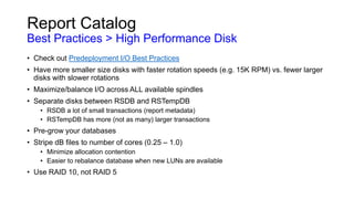Spindle Database SQL Server Reporting Services Disaster Recovery Webinar | PPTX