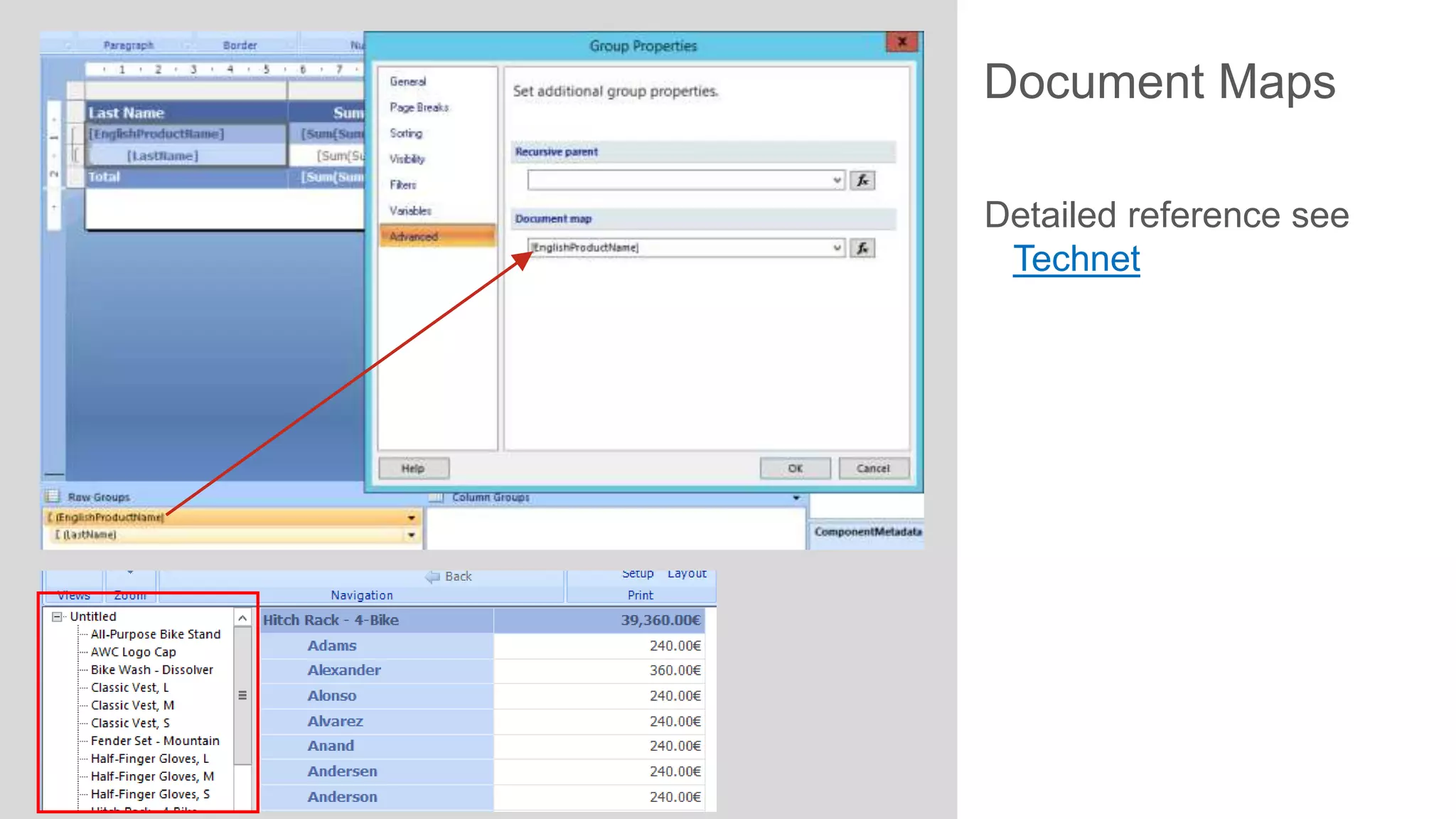 Document Maps
Detailed reference see
Technet

 
