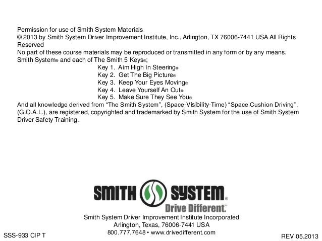 the smith system