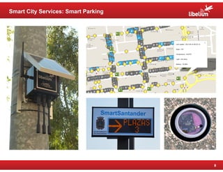 8 
Smart City Services: Smart Parking 
 