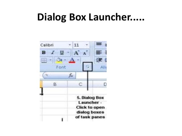 what is a dialog box launcher in excel what is a dialog box launcher in excel
