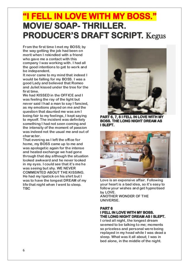 Ssscript I Fell In Love With My Boss 2