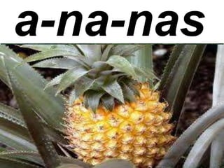 a-na-nas 
 