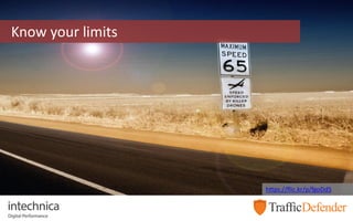 Know your limits
https://flic.kr/p/fgoDd5
 