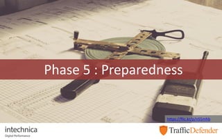 https://flic.kr/p/nS5mhb
Phase 5 : Preparedness
 