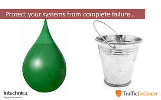 Protect your systems from complete failure…
 