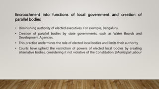 Empowering local government: realising Gandhian principles | PPTX