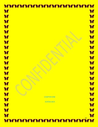 12
CHAPTER ONE
SCREW JACK
 