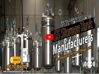 SS Storage Tank Manufacturers India.pptx