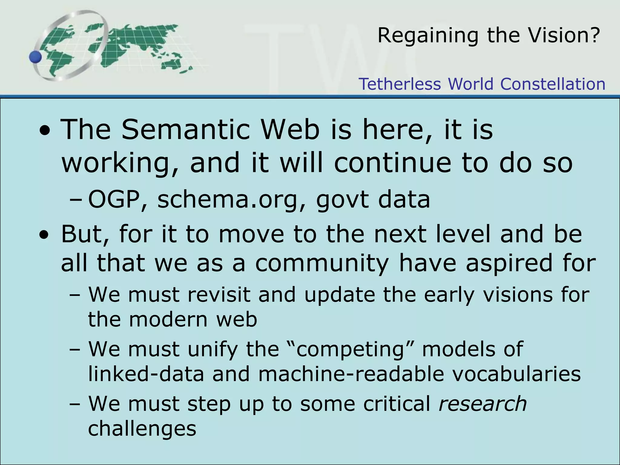 Start it this week!One idea on how to get thereDefine common problems that offer features of interest to both communitiesCompare approaches with respect to performanceDevelop hybrids that have best features of both as necessaryRepeat(thanks Bettina!)